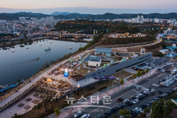 유등테마공원 전경