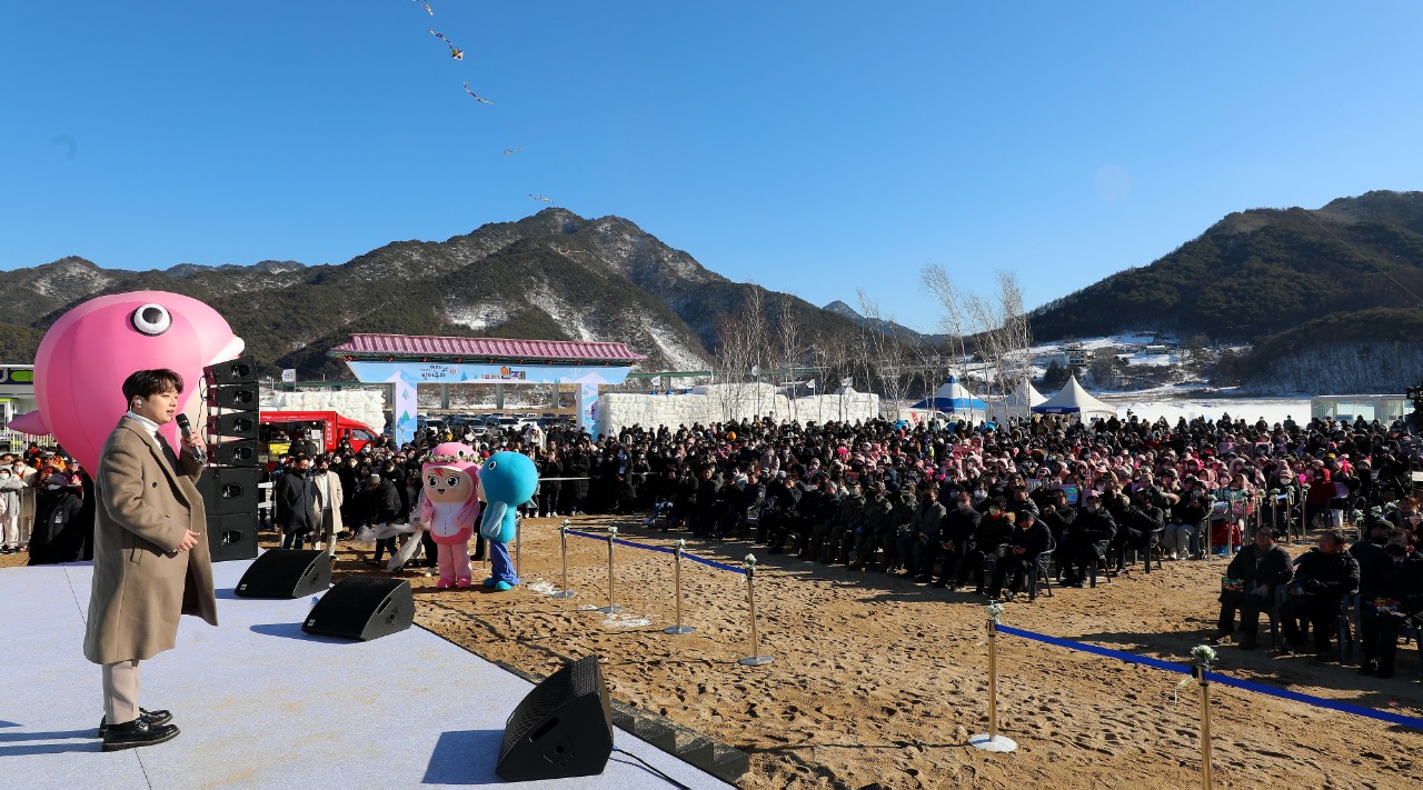 인제빙어축제장
