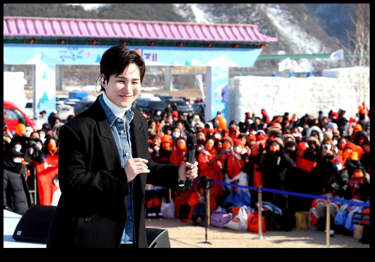 인제빙어축제장 현장