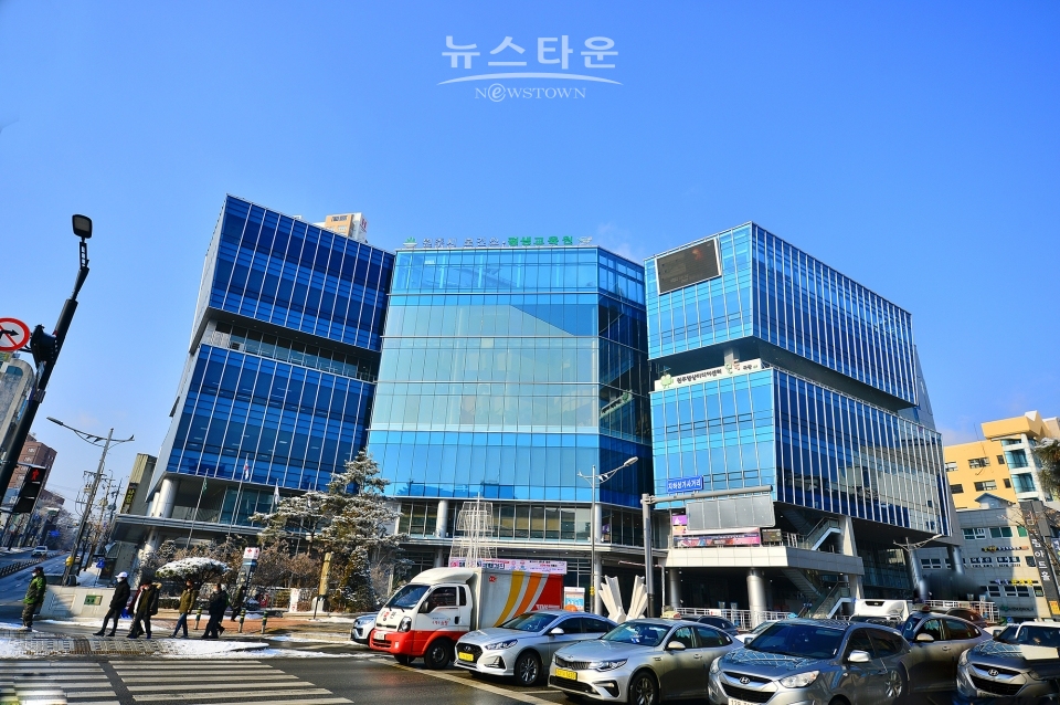 원주시보건소전경