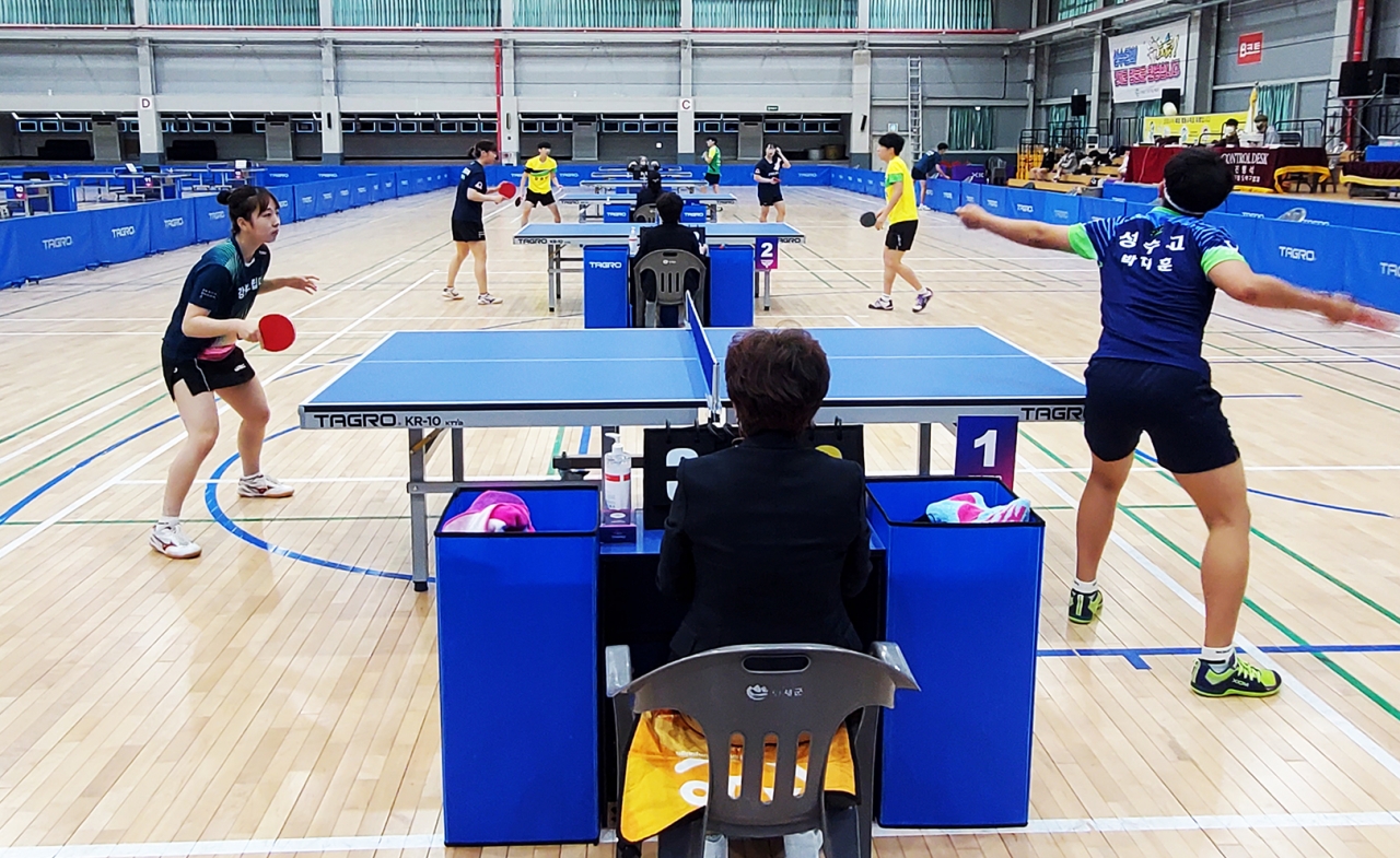 사진자료_2022 전국소년체육대회 탁구종목 강원도 대표 선발전