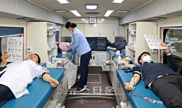 교직원 대상 ‘생명나눔 사랑의 헌혈’ 행사