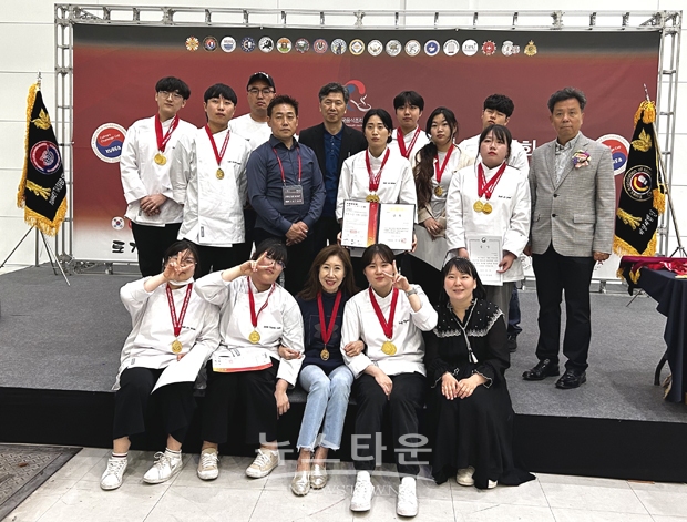 충남도립대학교 호텔조리제빵학과가 지난 5월 6일과 7일 양일간 대전 컨벤션센터(DCC)에서 열린 ‘2023 대한민국 챌린지컵 국제요리경연대회’에서 해양수산부장관상을 비롯해 국회의원상 등 참가 전원이 수상했다.