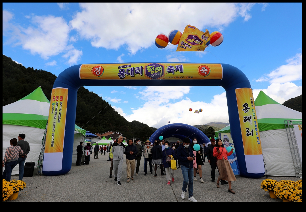 인제황태축제 전년도 행사사진