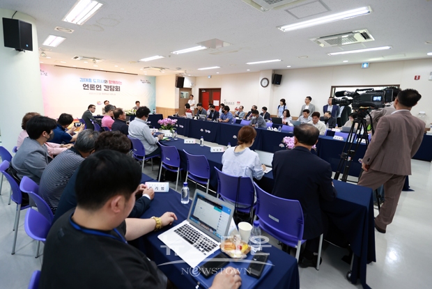 김태흠 충남도지사 언론인 간담회