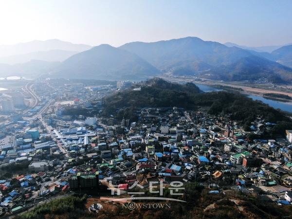 하동읍 전경