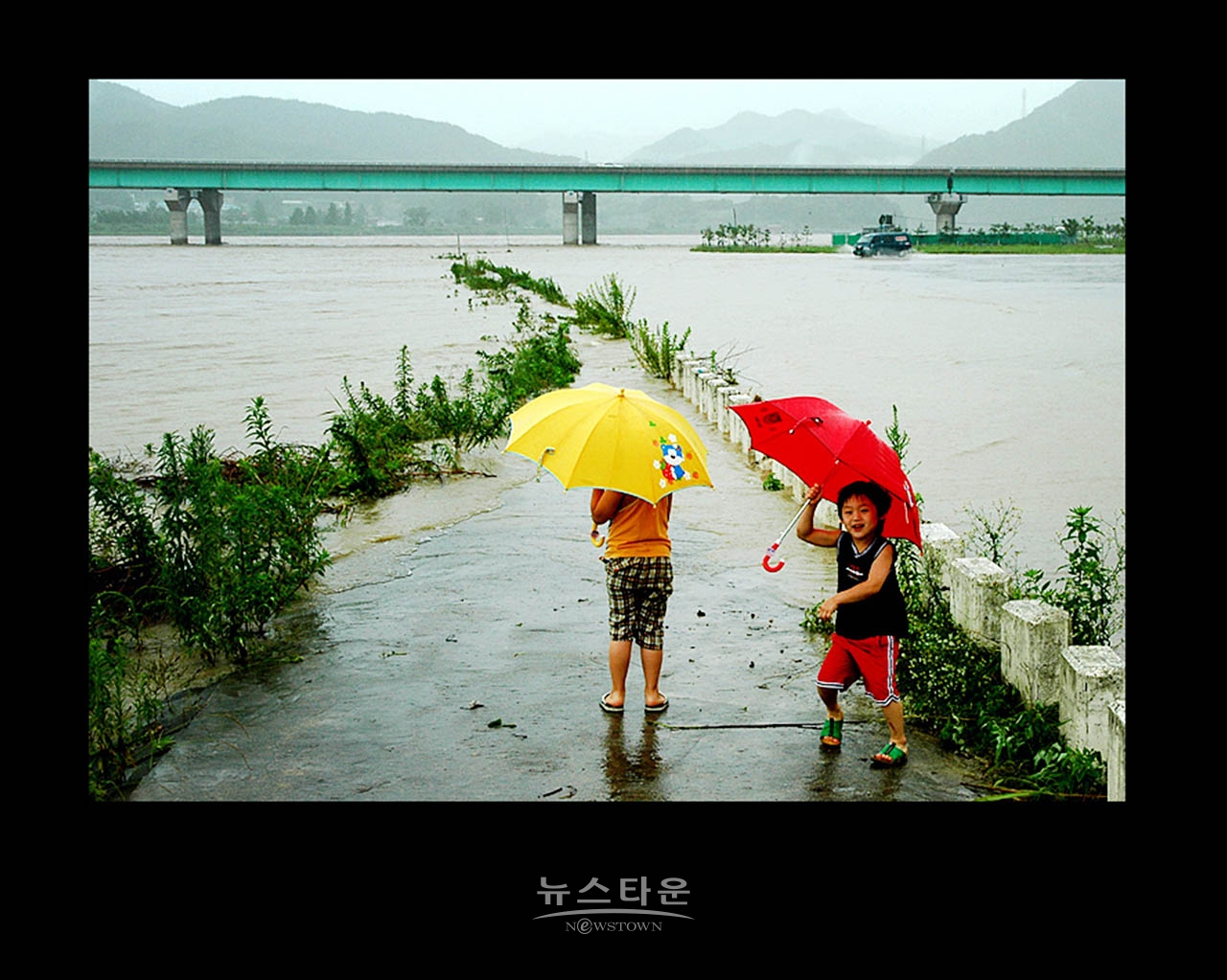 산책 중에 찍은 풍경사진(2006년 7월 16일)