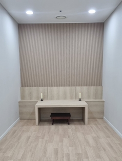 리모델링을 마친 제례실