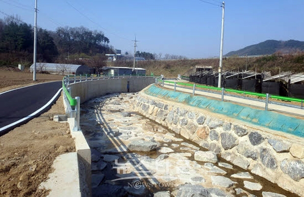 산척 대소강 소하천 복구사업