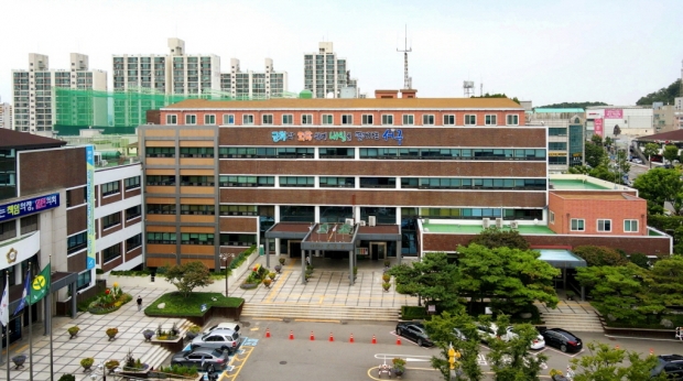 인천 서구청 전경