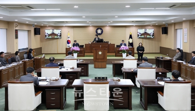 청양군의회 제296회 임시회