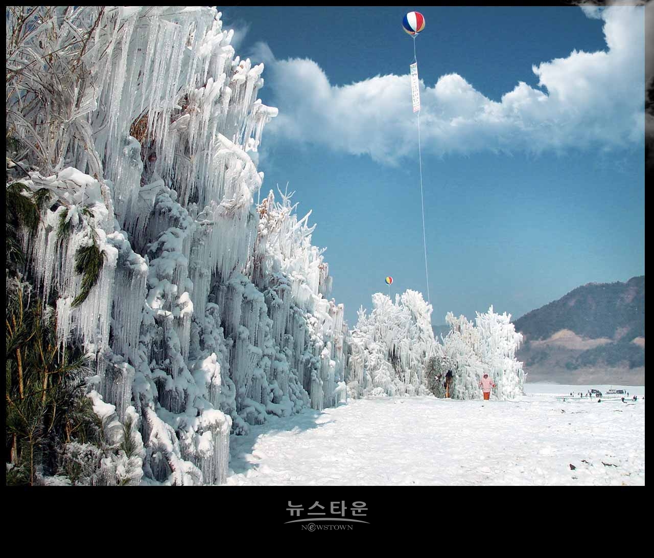 아쉬운 인제빙어축제 : 2001년 자료사진