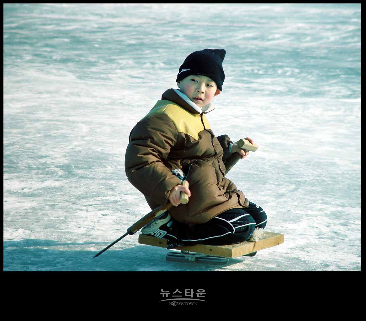아쉬운 인제빙어축제 : 2001년 자료사진