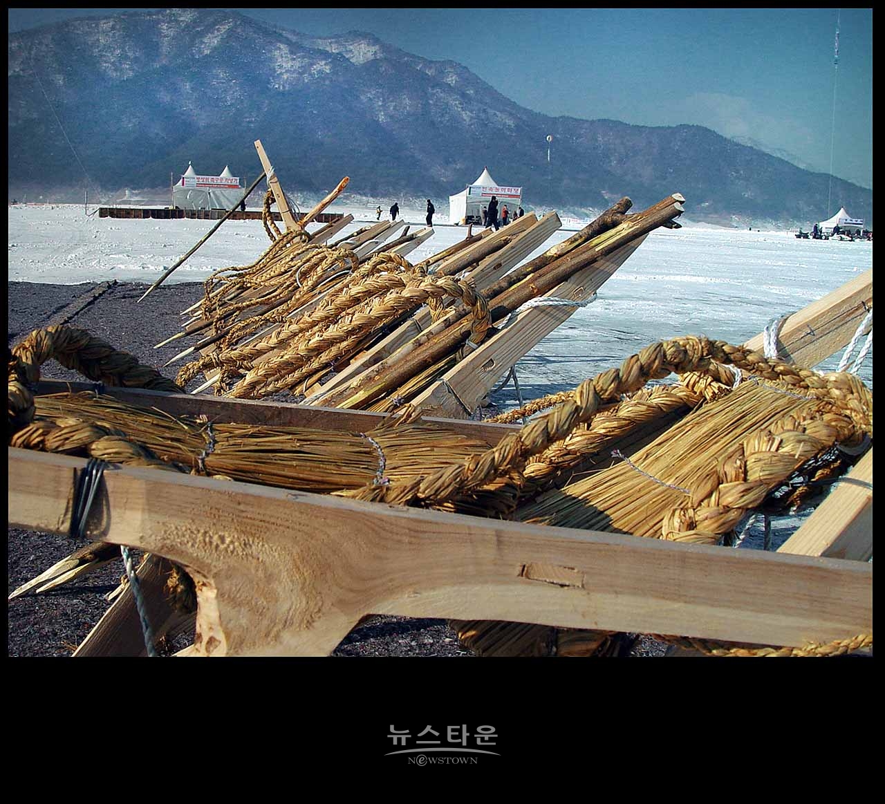 아쉬운 인제빙어축제 : 2001년 자료사진