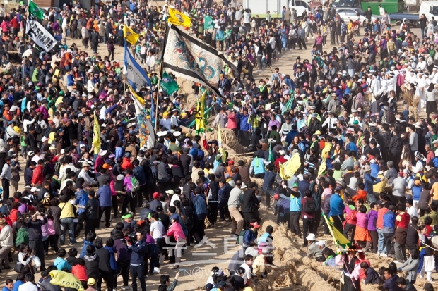 기지시줄다리기 축제