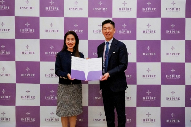 왼쪽부터 WWF 한국본부 박민혜 사무총장, 모히건 인스파이어 첸 시 사장