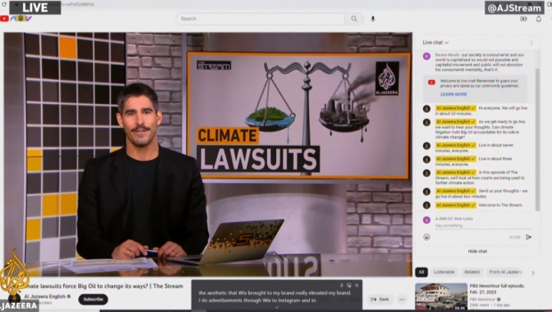 세계 각국에서는 기후소송(climate lawsuit) 들이 벌어지고 있으나, 속시원한 해법은 나오지 않고 있다. / 사진 : 알자지라 뉴스 비디오 갈무리