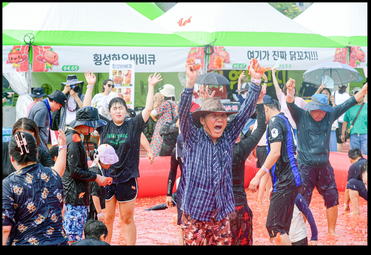 횡성 둔내 고랭지 토마토축제 사진 (횡성군청 제공)