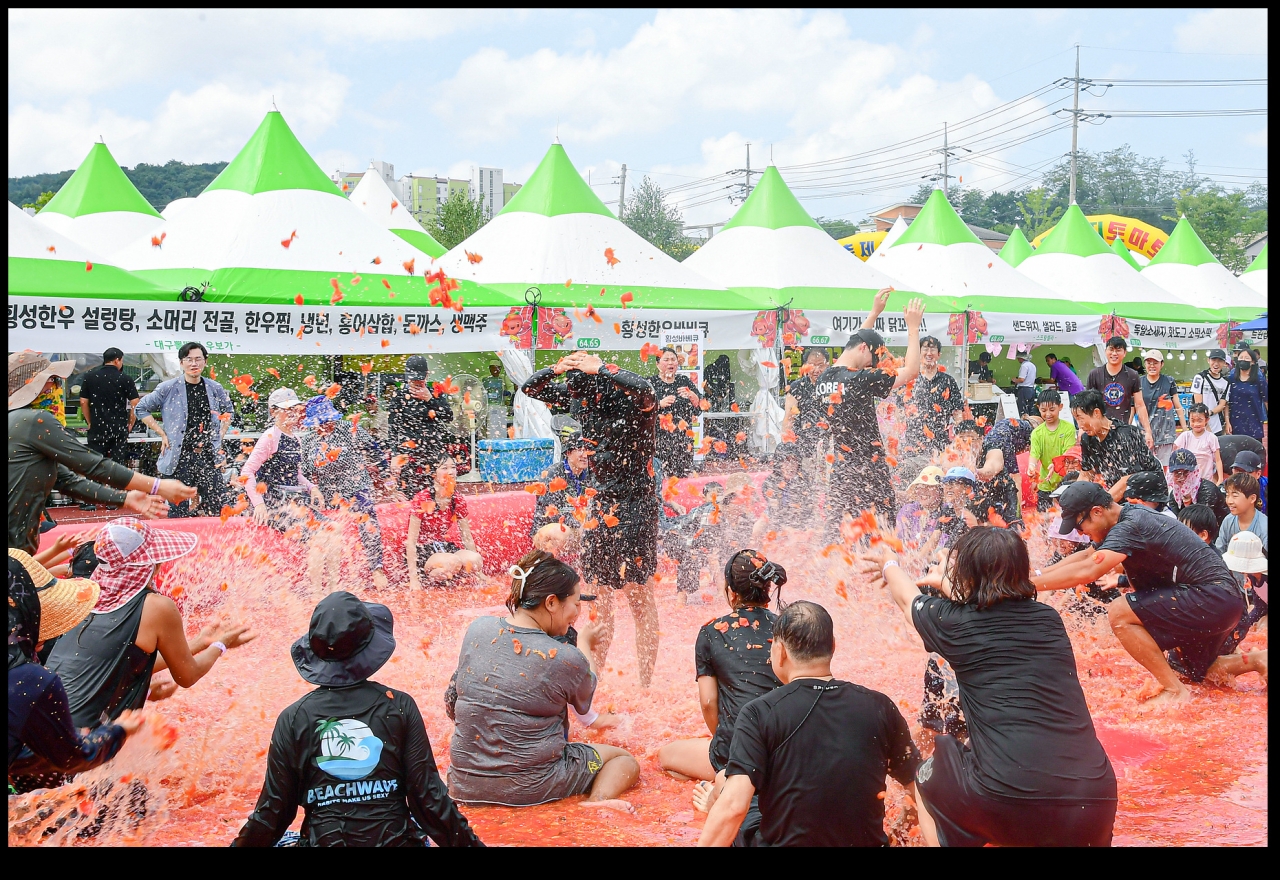 횡성 둔내 고랭지 토마토축제 사진 (횡성군청 제공)