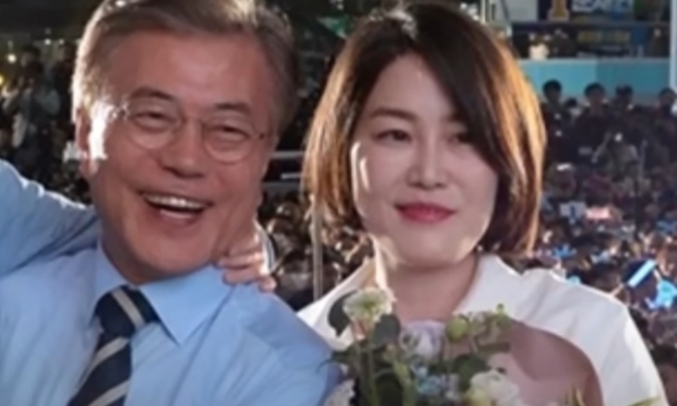 문재인 전 대통령과 딸 문다혜씨/TVCHOSUN