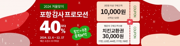 포항시 포항마켓 프로모션 홍보 배너