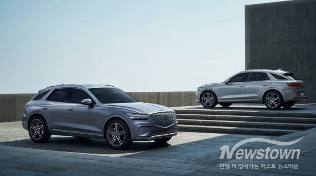 럭셔리 중형 전동화 SUV ‘GV70 전동화 부분변경 모델’ / 사진=제네시스 브랜드 제공