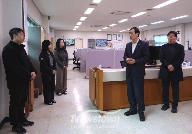 설 연휴 기간 비상근무자 격려