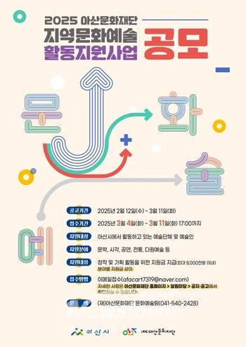 2025 지역문화예술 활동지원사업