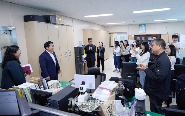 오세현 아산시장, 아산시농업기술센터 방문