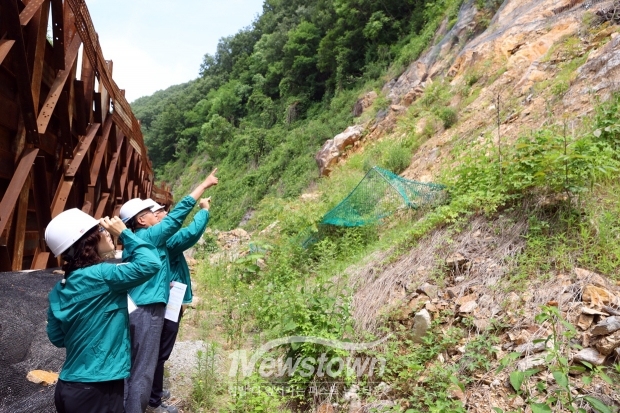 우기 대비 재해복구사업장 현장 점검