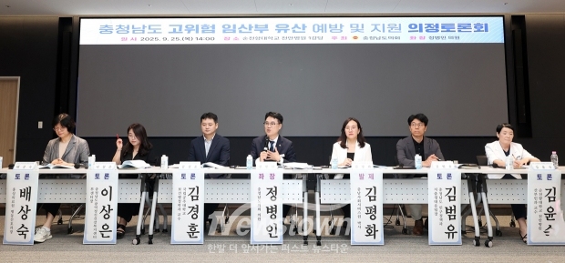 충청남도 고위험 임산부 유산 예방 및 지원을 위한 의정토론회