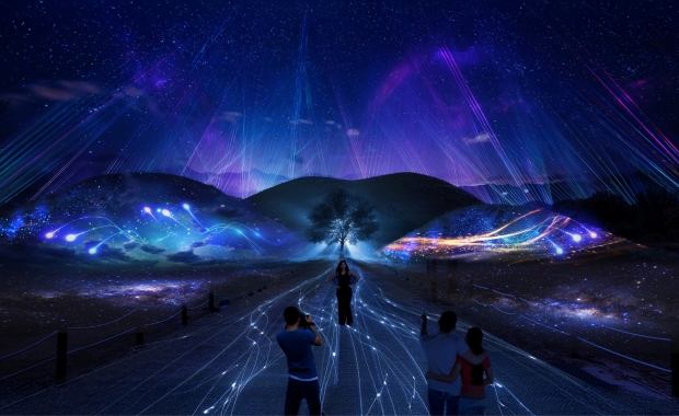 ‘2025 국가유산 미디어아트 경주 대릉원’ 전시 연출 이미지