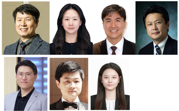 왼쪽부터 KAIST 허원도 교수, KAIST 이희영 박사후연구원(제 1저자), KAIST 조광현 교수, 미국 존스홉킨스대 이갑상 교수, IBS 이상규 박사·LIBD 김동산 박사·휴룩스 서예지 박사 (공동 제 1저자)