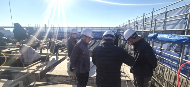 동절기대비 건축공사장 민관합동 안전점검/사진 김해시