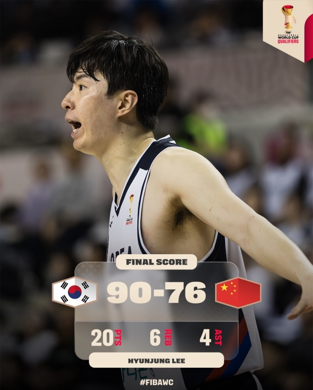 대한민국 농구 국가대표팀 SNS