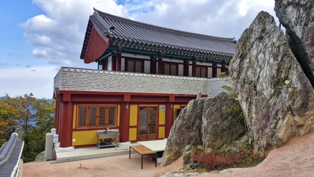 천성산 미타암 신축 공양간/사진 양산시 제공