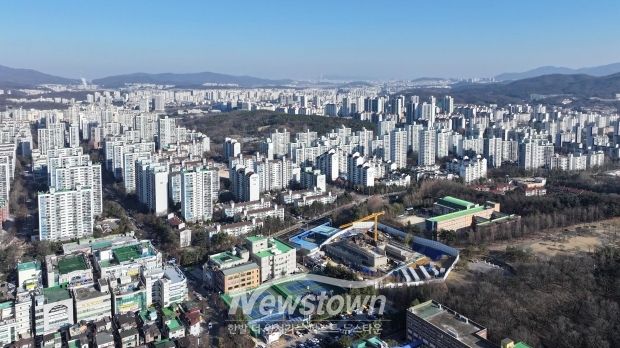 분당 노후계획도시 전경/성남시