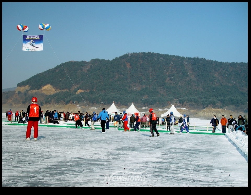 2003년도 인제 빙어축제장 풍경사진