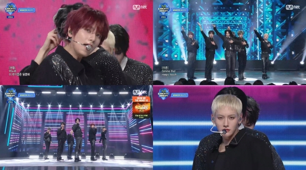 사진=Mnet '엠카운트다운' 방송화면