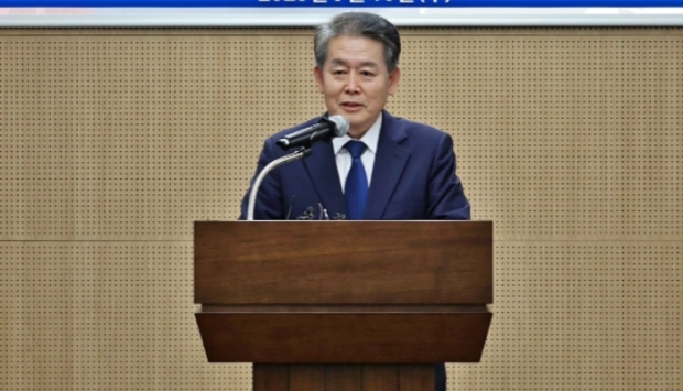 사진: 김경협 재외동포청장이 ‘청 서울 이전’ 사실을 처음 공개한 연합뉴스 신년 인터뷰 사진