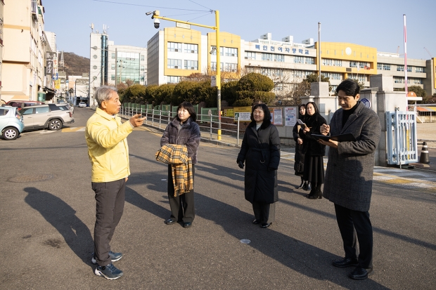 윤환 계양구청장, 새해 맞아 교육 현장 방문 / 계양구청