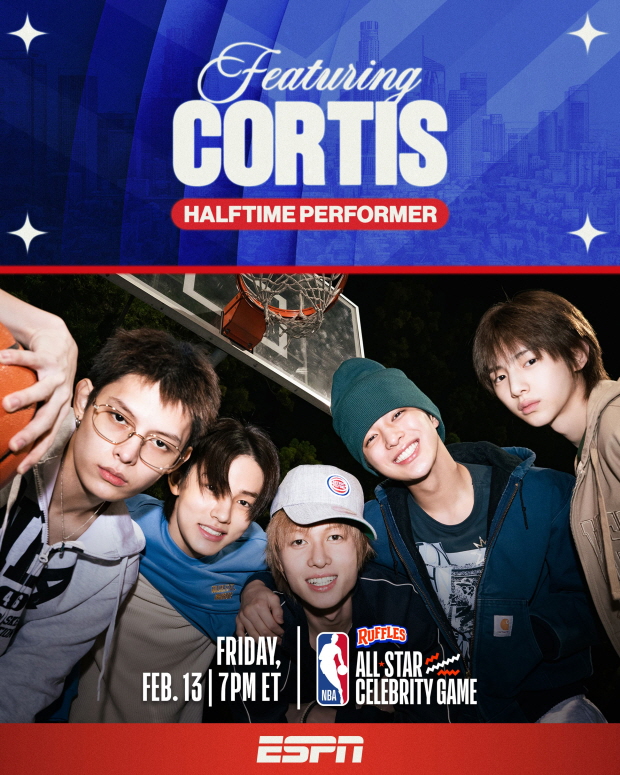 코르티스 ‘2026 러플스® NBA 올스타 셀러브리티 게임’ 이미지