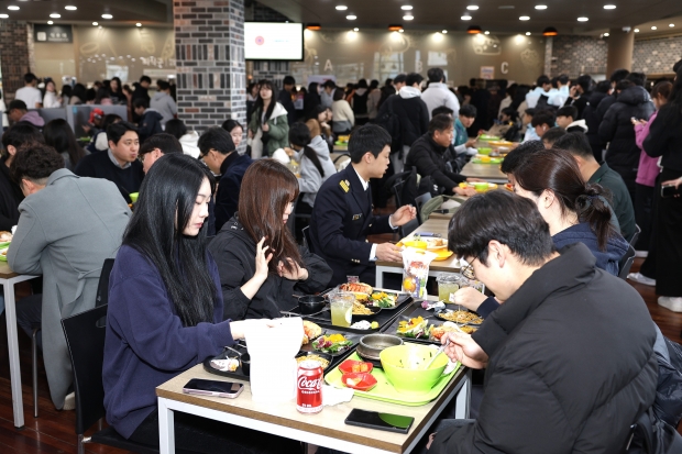 인제대 구내식당/사진 김해시제공