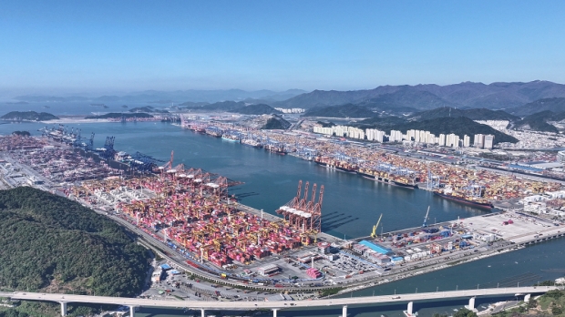 부산항 신항 전경(사진/부산항만공사 제공)
