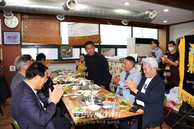 목련회 경남지부 회장 이취임식/사진 김국진기자
