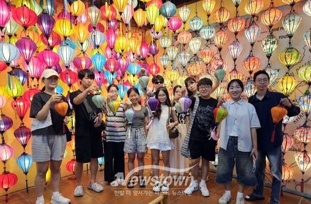 2025년 파란다사리 사업-베트남 두이탄대학교 문화체험(사진 / 선문대학교 제공)