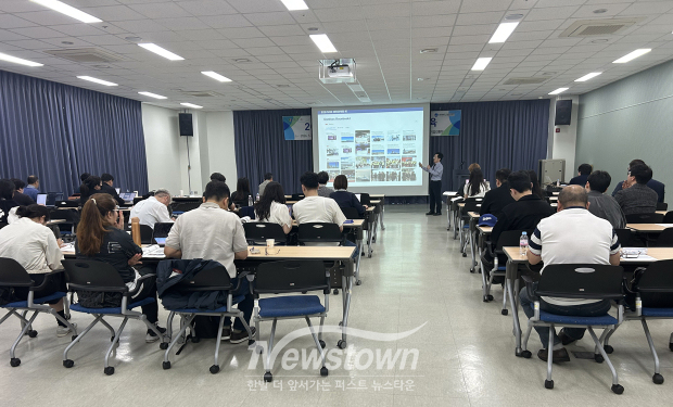 해외 마케팅 전문가 초청 수출기업 역량강화 교육(사진 / 충주시 제공)