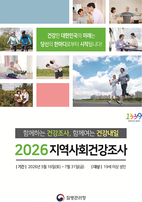 지역사회 건강조사 포스터/양산시제공