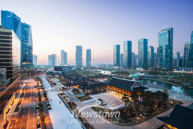 경원재 바이 워커힐 호텔 저녁 전경 / 인천경제청