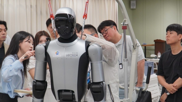 [사진=폴라리스AI 제공] 폴라리스AI본사에서 진행된 워커S2 구동 및 SDK기반 2차 개발 교육 모습